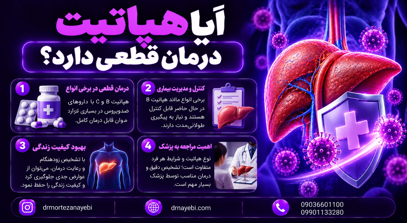 آیا هپاتیت درمان قطعی دارد؟