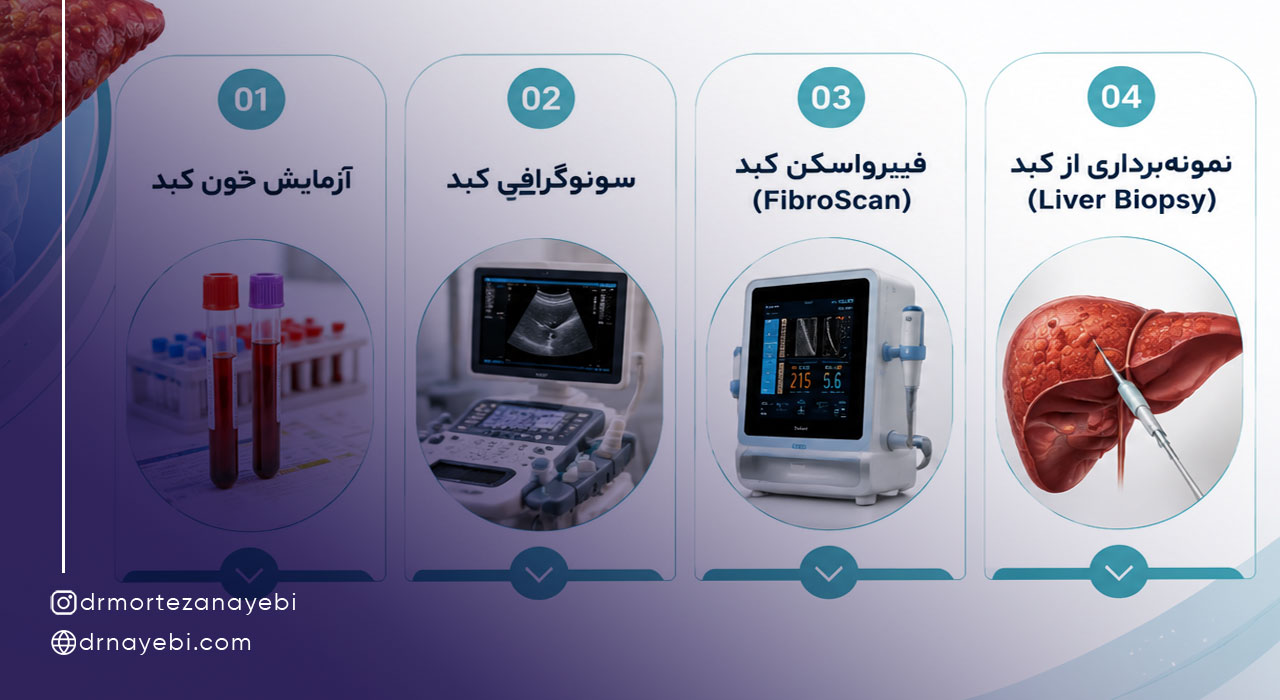 روشهای تشخیص کبد چرب چگونه است؟
