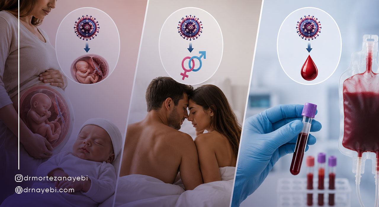 هپاتیت B چگونه منتقل میشود؟